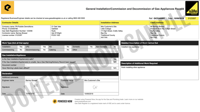 Installation+Decommissioning+&+Commissioning+Gas+Safe+Pad+17