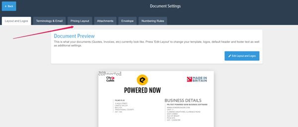 Powered Now, hiding price
