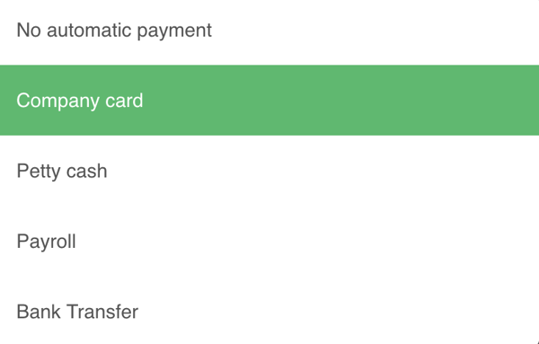 Powered Now, Supplier invoice settings