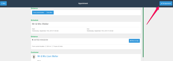 Powered Now, assigning staff to appointments