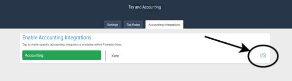 Powered Now, xero integration 