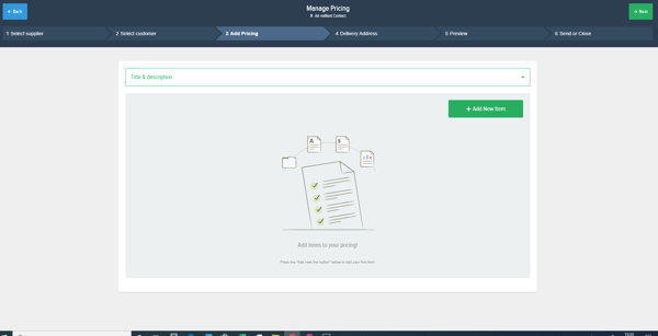 Powered Now, purchase order