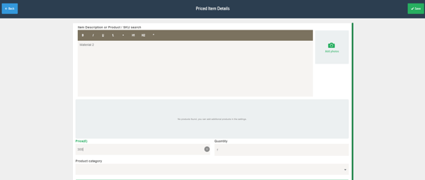 Powered Now, purchase order