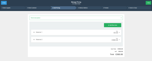 Powered Now, purchase order