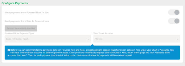 Powered Now, xero integration 