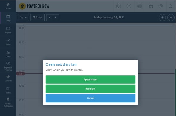 Powered Now, intro to the diary